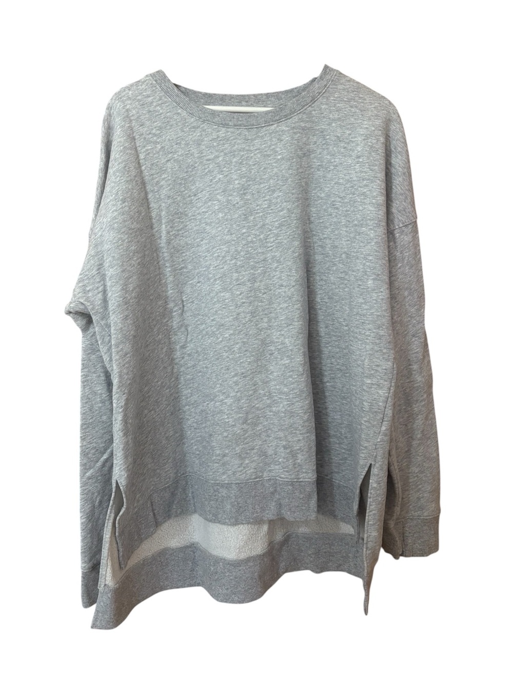 Tek Gear Size XL Ultra Soft Fleece Grey Crewneck Sweatshirt